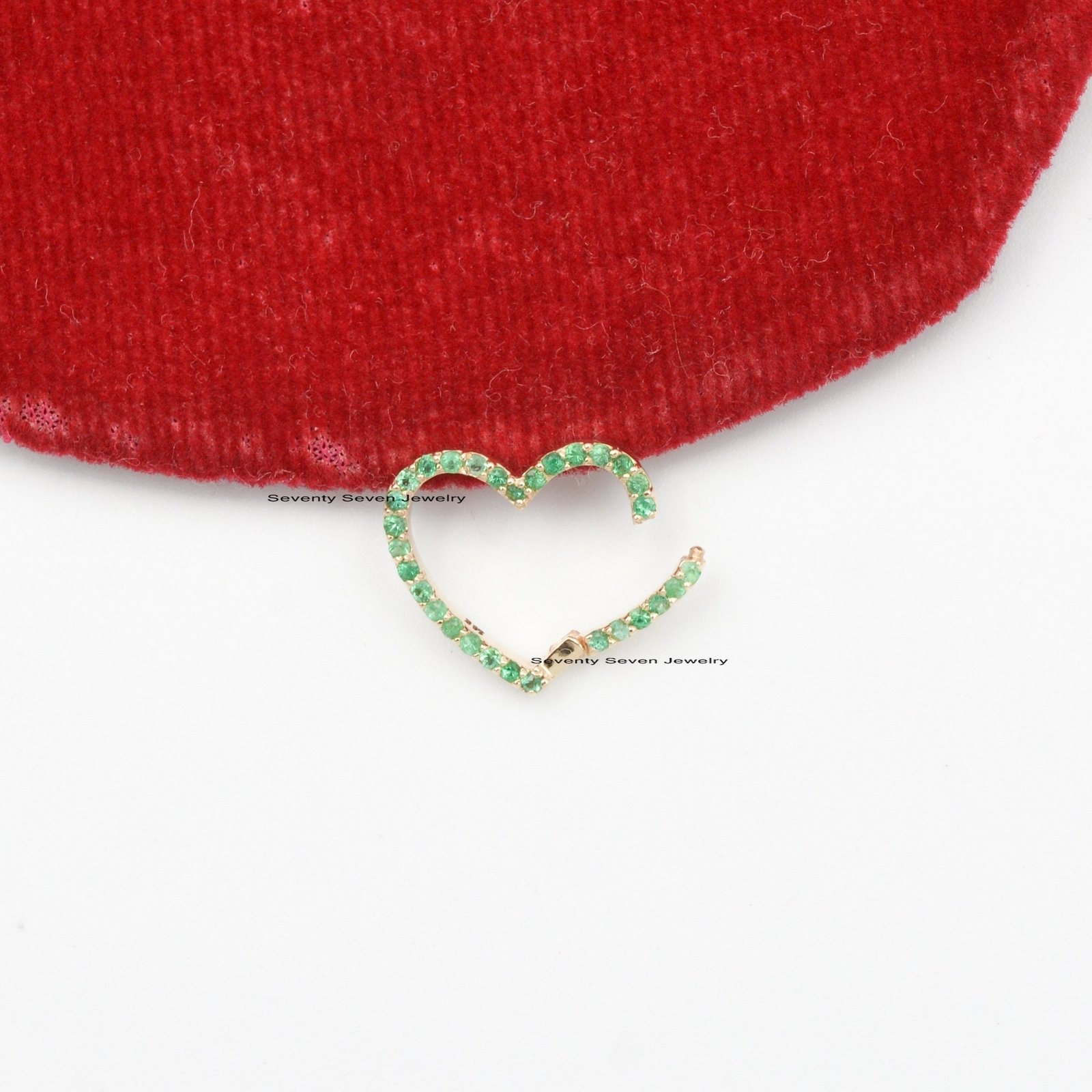 Diamond Heart Enhancer: 925 Silver Charms Holder (15 MM) - View 4 - Seventy Seven Jewelry | SKU: SSMJP536-SLYGMN-2026,SSMJP53 Diamond Heart Enhancer: 925 Silver Charms Holder (15 MM) - View 4 - Seventy Seven Jewelry | SKU: SSMJP536-SLYGMN-2026,SSMJP53