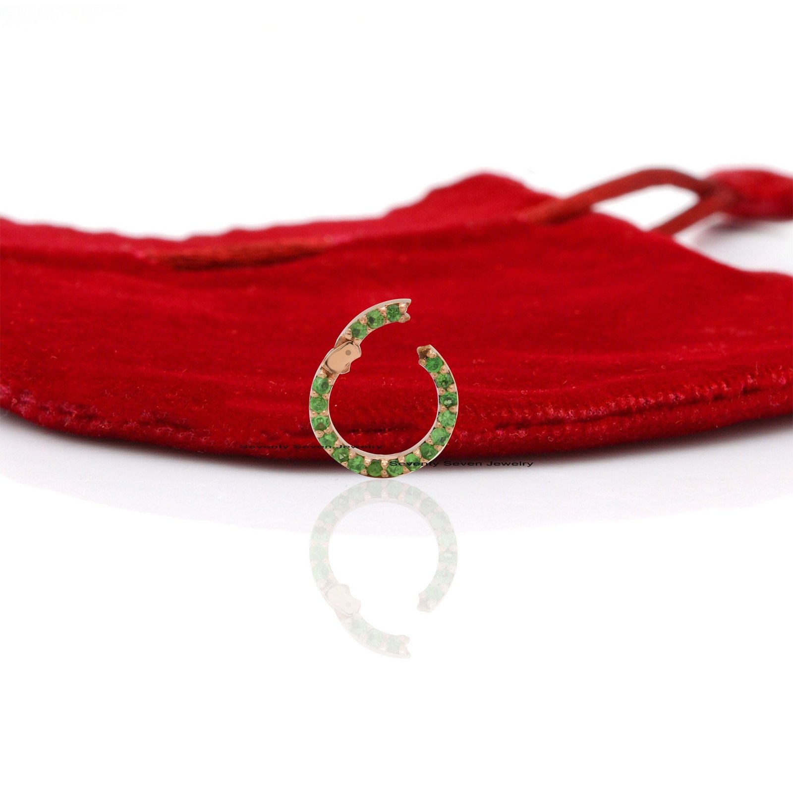 Gemstone Circle Charm Enhancer, 925 Silver, 10MM - View 2 - Seventy Seven Jewelry | SKU: SSMJF119-SLYGTQ-10M-VP,SSMJF119-SLYG Gemstone Circle Charm Enhancer, 925 Silver, 10MM - View 2 - Seventy Seven Jewelry | SKU: SSMJF119-SLYGTQ-10M-VP,SSMJF119-SLYG