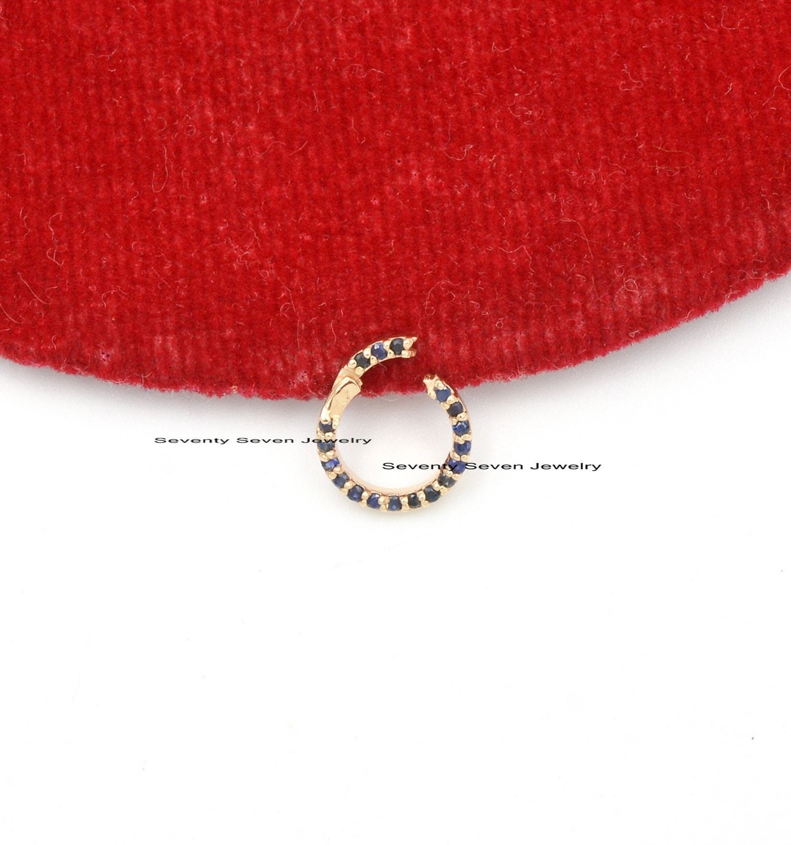 Gemstone Circle Charm Enhancer, 925 Silver, 10MM - View 5 - Seventy Seven Jewelry | SKU: SSMJF119-SLYGTQ-10M-VP,SSMJF119-SLYG Gemstone Circle Charm Enhancer, 925 Silver, 10MM - View 5 - Seventy Seven Jewelry | SKU: SSMJF119-SLYGTQ-10M-VP,SSMJF119-SLYG