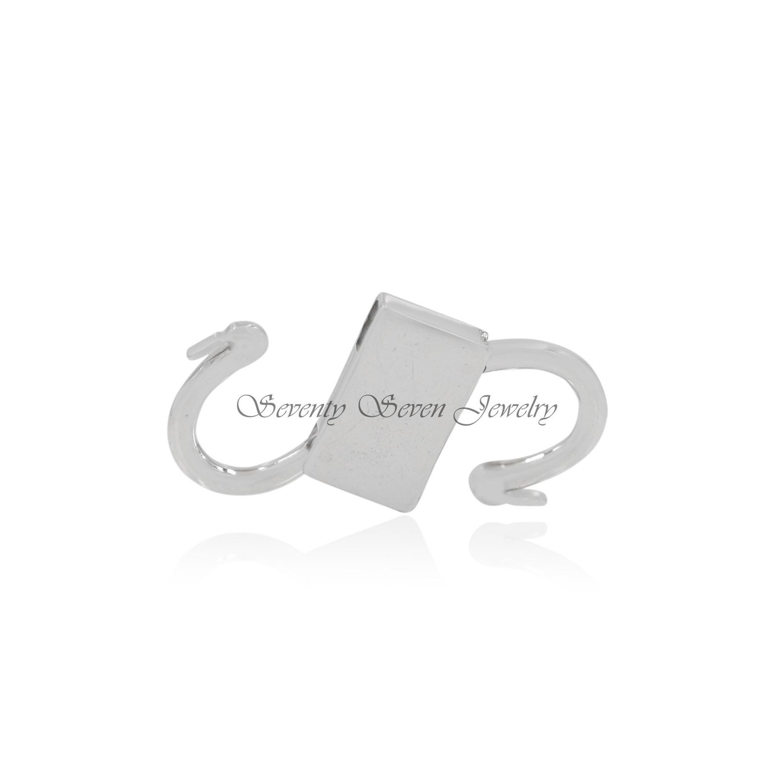 Handmade 14k Gold Plated Padlock Pendant: Openable 925 Silver Jewelry - View 5 - Seventy Seven Jewelry | SKU: SSMJP31-SLRG-20 Handmade 14k Gold Plated Padlock Pendant: Openable 925 Silver Jewelry - View 5 - Seventy Seven Jewelry | SKU: SSMJP31-SLRG-20