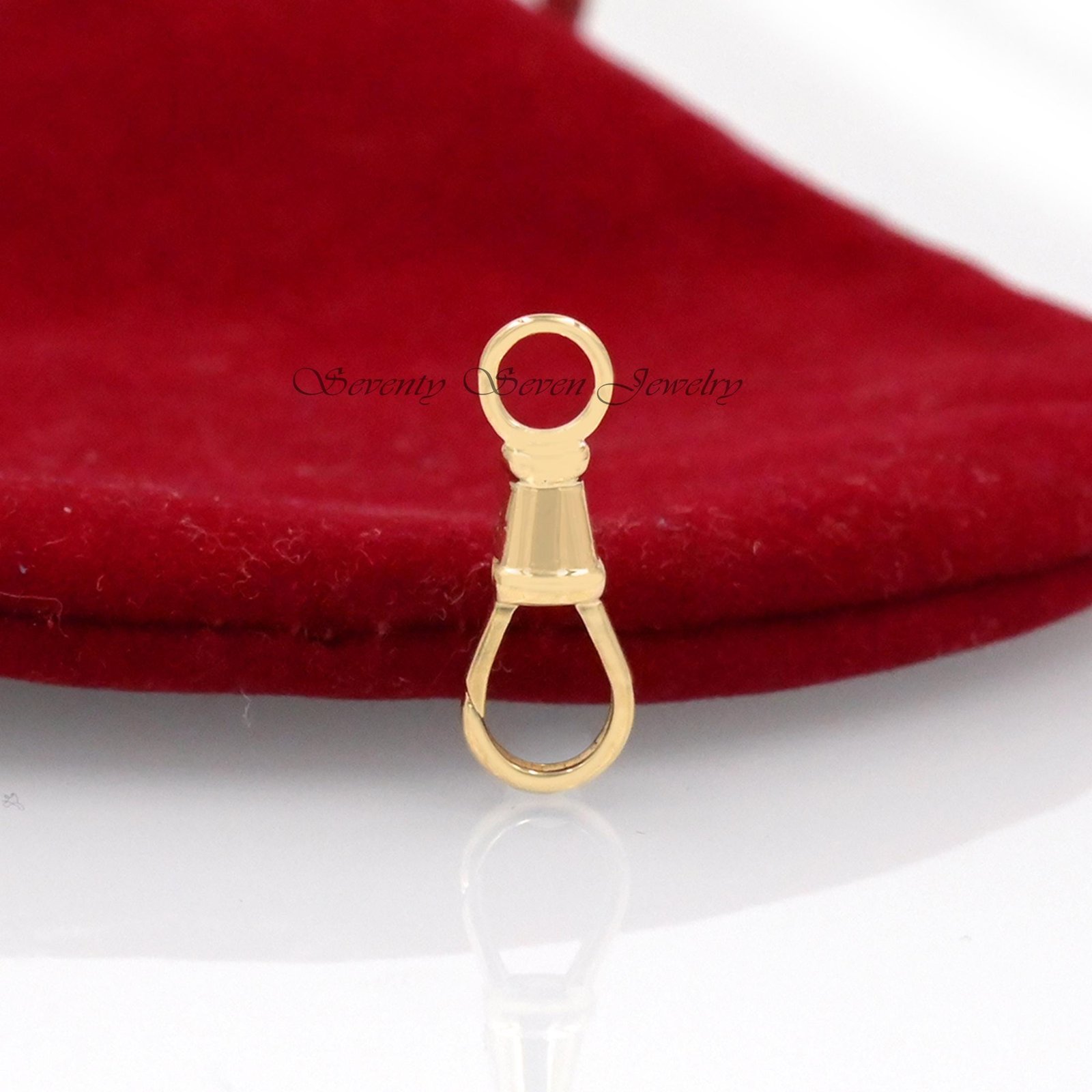Sterling Silver Swivel Push Lock: Triggerless Pendant Clasp (18x7 MM) - Seventy Seven Jewelry | SKU: SSMJL212-SLYG-2/2026 Sterling Silver Swivel Push Lock: Triggerless Pendant Clasp (18x7 MM) - Seventy Seven Jewelry | SKU: SSMJL212-SLYG-2/2026