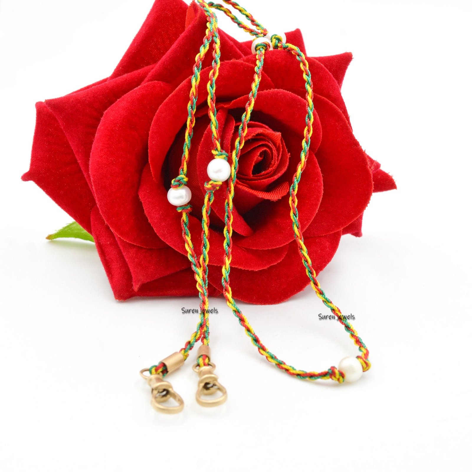 14K Gold Bonheur Charm Necklace: CZ Clove Locket, Protection Jewelry - View 2 - Suren Jewels | SKU: SJN376-9KYGMTPL-28I 14K Gold Bonheur Charm Necklace: CZ Clove Locket, Protection Jewelry - View 2 - Suren Jewels | SKU: SJN376-9KYGMTPL-28I
