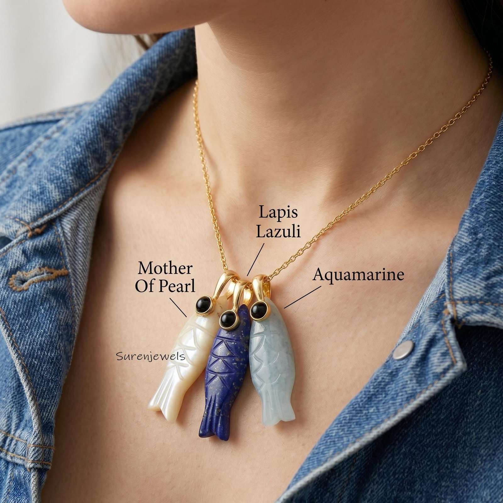 14K Gold Carved Fish Pendant, Gemstone Fish Pendant, Handmade Fish Charm, Animal Fish Jewelry, Lucky Gem Fish Pendant, Design 14K Gold Carved Fish Pendant, Gemstone Fish Pendant, Handmade Fish Charm, Animal Fish Jewelry, Lucky Gem Fish Pendant, Design