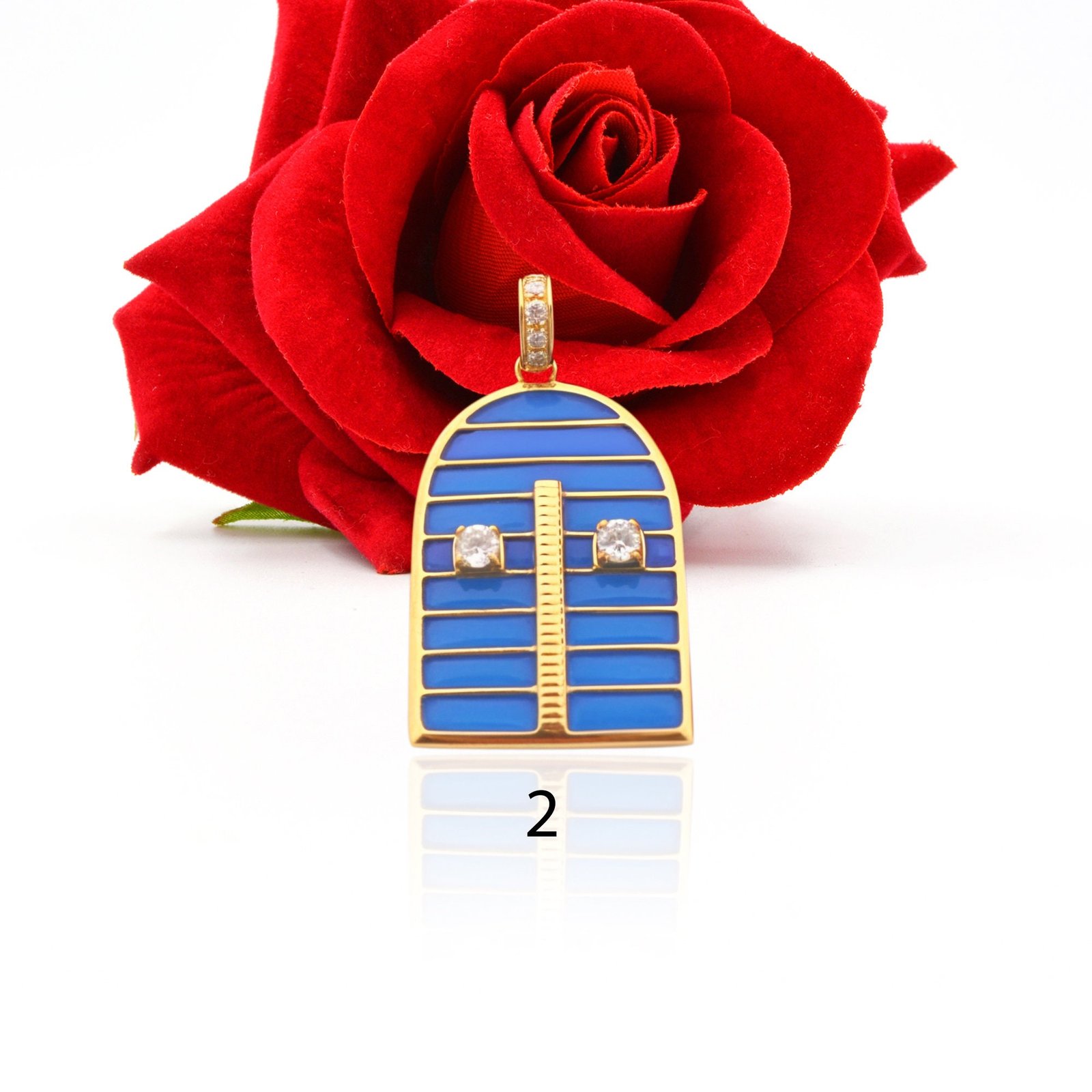 14k Gold Carved Gemstone Pendant: Handmade Vintage Designer Charm - View 4 - Suren Jewels | SKU: SJP2440-SLWGTQMN,SJP4772-SLY 14k Gold Carved Gemstone Pendant: Handmade Vintage Designer Charm - View 4 - Suren Jewels | SKU: SJP2440-SLWGTQMN,SJP4772-SLY