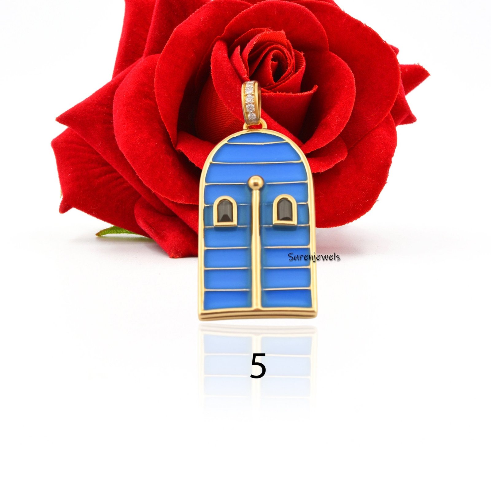 14k Gold Carved Gemstone Pendant: Handmade Vintage Designer Charm - View 7 - Suren Jewels | SKU: SJP2440-SLWGTQMN,SJP4772-SLY 14k Gold Carved Gemstone Pendant: Handmade Vintage Designer Charm - View 7 - Suren Jewels | SKU: SJP2440-SLWGTQMN,SJP4772-SLY