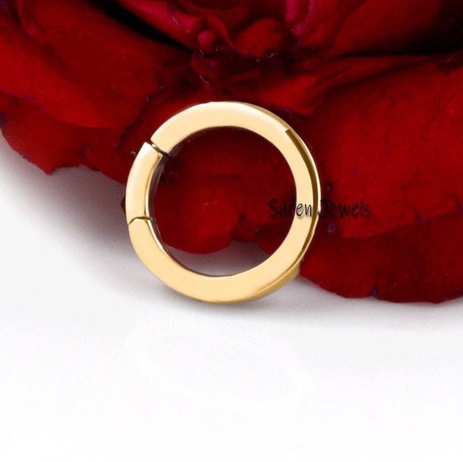 14K Gold Charm Enhancer, Multi-Link Charm Holder - View 2 - Suren Jewels | SKU: SJP570-SLYG-10M 14K Gold Charm Enhancer, Multi-Link Charm Holder - View 2 - Suren Jewels | SKU: SJP570-SLYG-10M