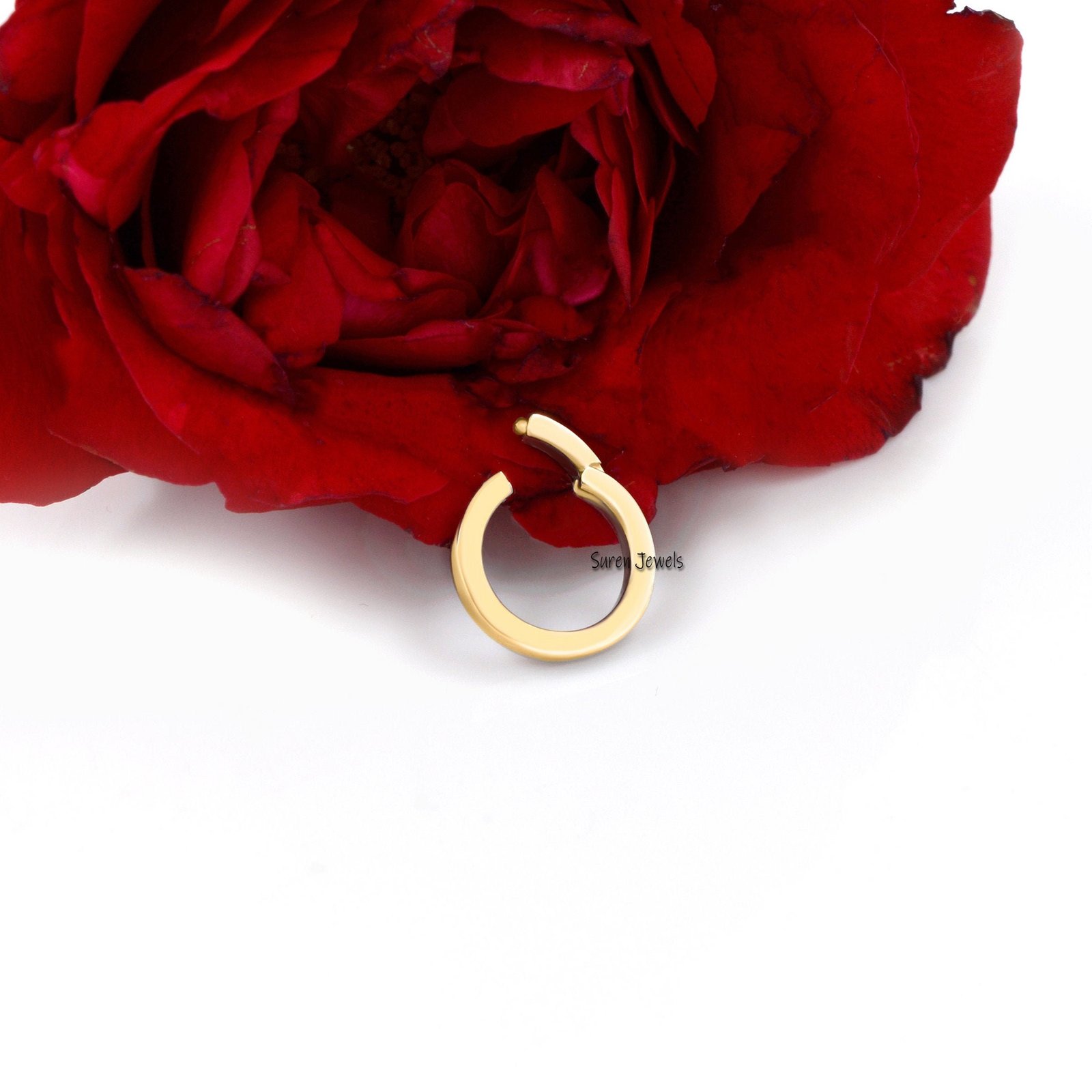 14K Gold Charm Enhancer, Multi-Link Charm Holder - View 4 - Suren Jewels | SKU: SJP570-SLYG-10M 14K Gold Charm Enhancer, Multi-Link Charm Holder - View 4 - Suren Jewels | SKU: SJP570-SLYG-10M
