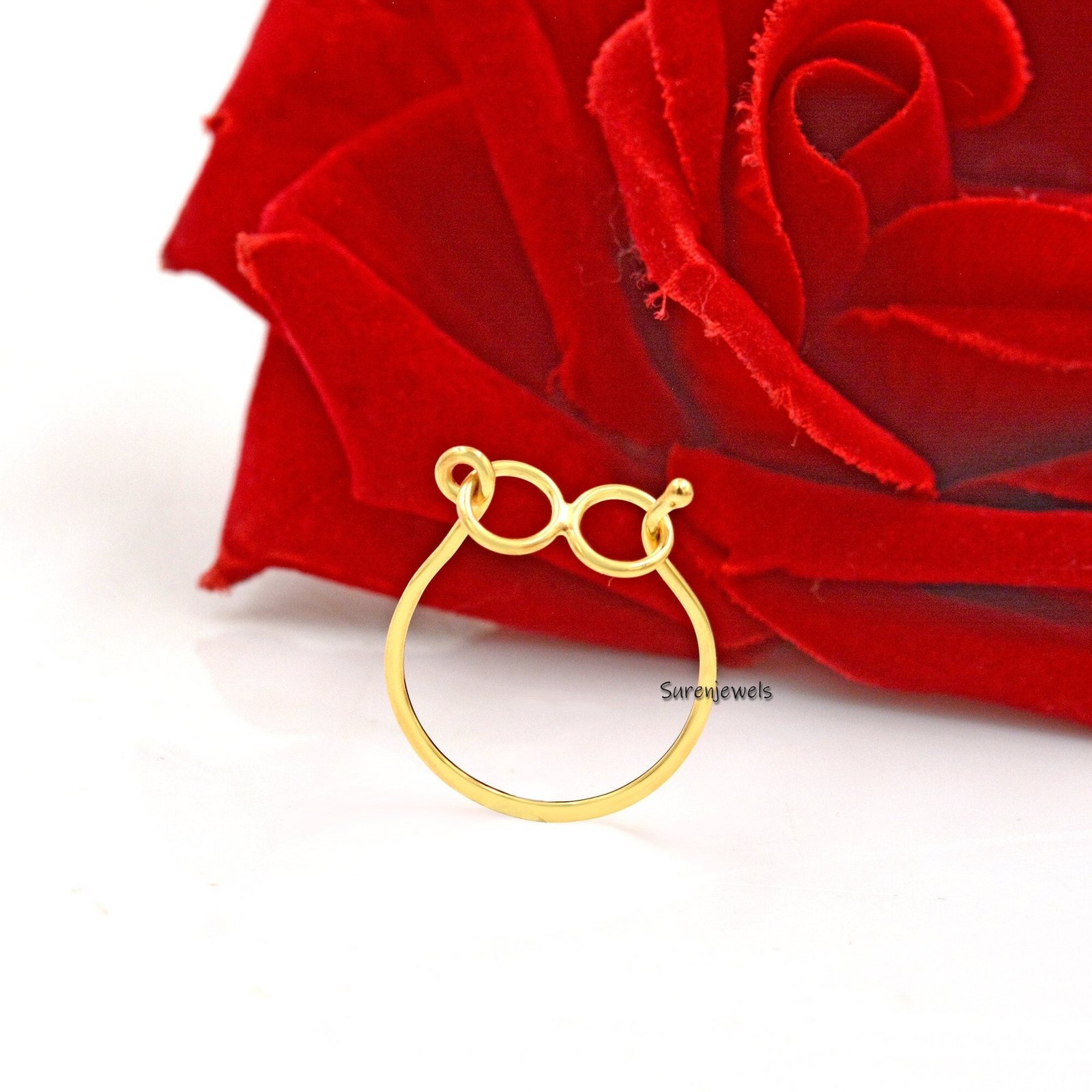 14k Gold Charm Holder Pendant: Handmade Hourglass Design - Suren Jewels | SKU: SJP1384-SLYG-20M 14k Gold Charm Holder Pendant: Handmade Hourglass Design - Suren Jewels | SKU: SJP1384-SLYG-20M