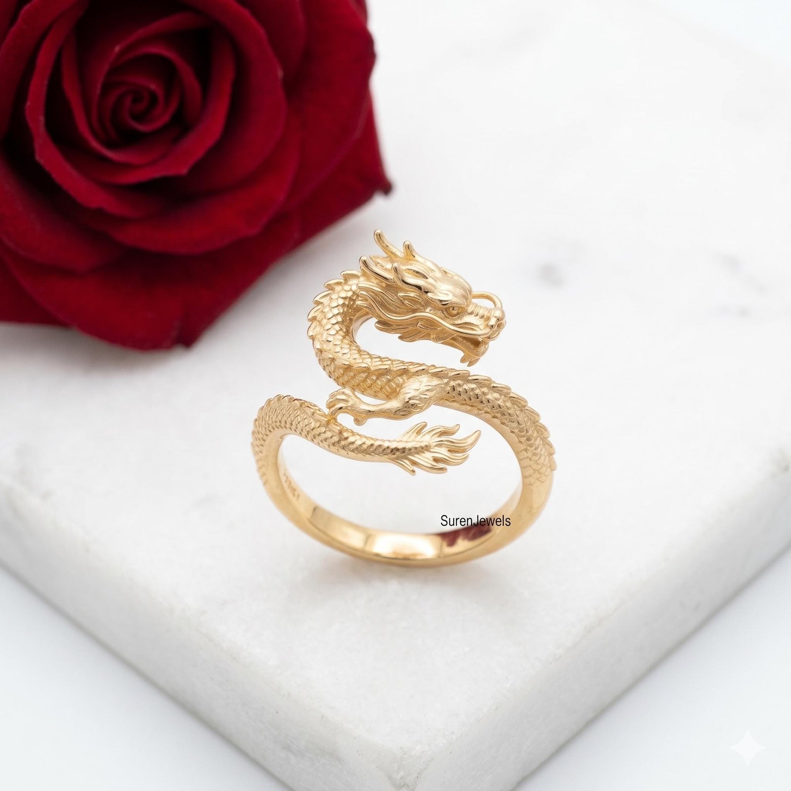14k Gold Chinese Dragon Ring, Gold Chinese Dragon Ring, Chinese Dragon Jewelry, Dainty Solid Gold Dragon Ring, Gold Dragon Ri 14k Gold Chinese Dragon Ring, Gold Chinese Dragon Ring, Chinese Dragon Jewelry, Dainty Solid Gold Dragon Ring, Gold Dragon Ri