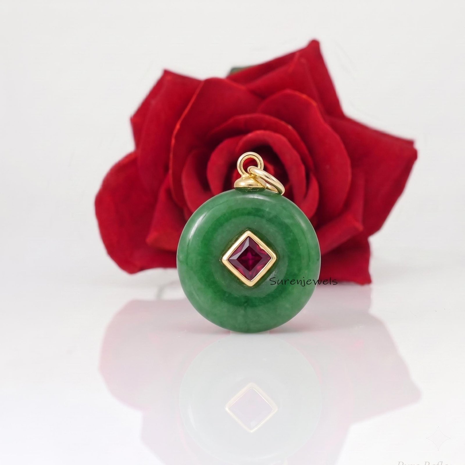 14k Gold Gemstone Ball Pendant, Round Ball Pendant, Silver Round Ball Pendant, Designer Ball Pendant, Handmade Ball Pendant - 14k Gold Gemstone Ball Pendant, Round Ball Pendant, Silver Round Ball Pendant, Designer Ball Pendant, Handmade Ball Pendant -