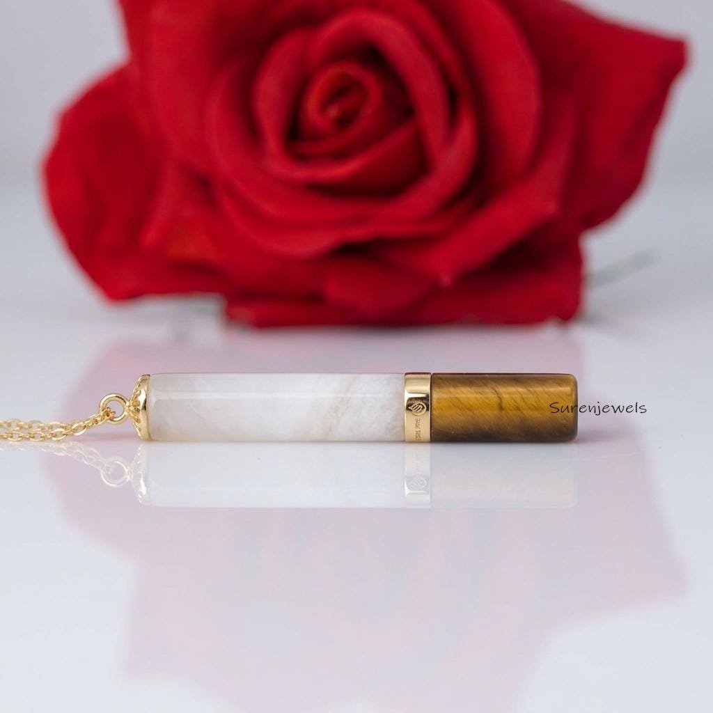 14k Gold Gemstone Cigarette Pendant, handmade Cigarette Pendant, Designer Cigarette Pendant, Minimalist Charm, Retro Style Pe 14k Gold Gemstone Cigarette Pendant, handmade Cigarette Pendant, Designer Cigarette Pendant, Minimalist Charm, Retro Style Pe