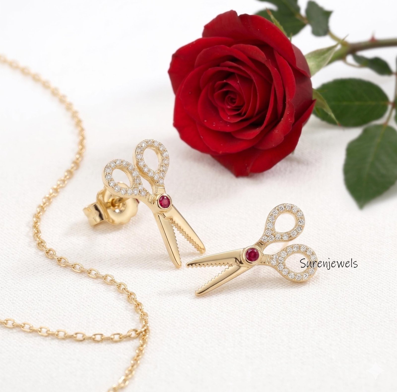 14k Gold Scissor Studs Earrings, Diamond Scissor Studs Earrings, Dainty Scissor Studs, Minimal Scissors Studs, Tiny Gold Shea 14k Gold Scissor Studs Earrings, Diamond Scissor Studs Earrings, Dainty Scissor Studs, Minimal Scissors Studs, Tiny Gold Shea