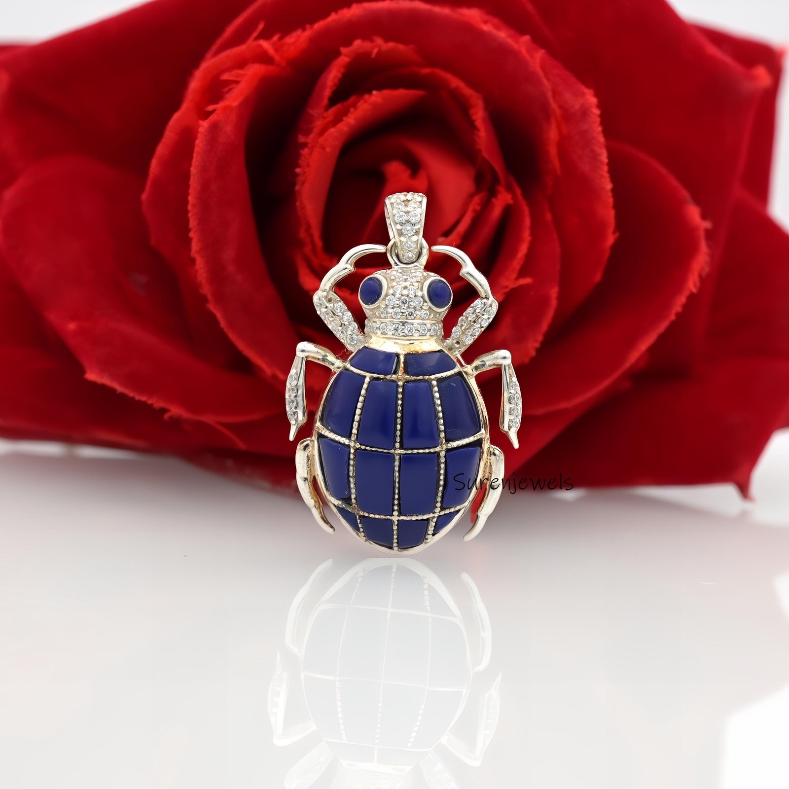 14k Gold Turquoise Scarab Pendant: Hand Carved Egyptian Amulet - Suren Jewels | SKU: SJP4436-SLNSLPZCZ-30M,SJP,SJP4760-SLYGTQ 14k Gold Turquoise Scarab Pendant: Hand Carved Egyptian Amulet - Suren Jewels | SKU: SJP4436-SLNSLPZCZ-30M,SJP,SJP4760-SLYGTQ