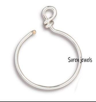 14k Solid Gold Charm Holder Pendant: Carabiner Connector Link - View 6 - Suren Jewels | SKU: SJP917-SLNS-20M 14k Solid Gold Charm Holder Pendant: Carabiner Connector Link - View 6 - Suren Jewels | SKU: SJP917-SLNS-20M