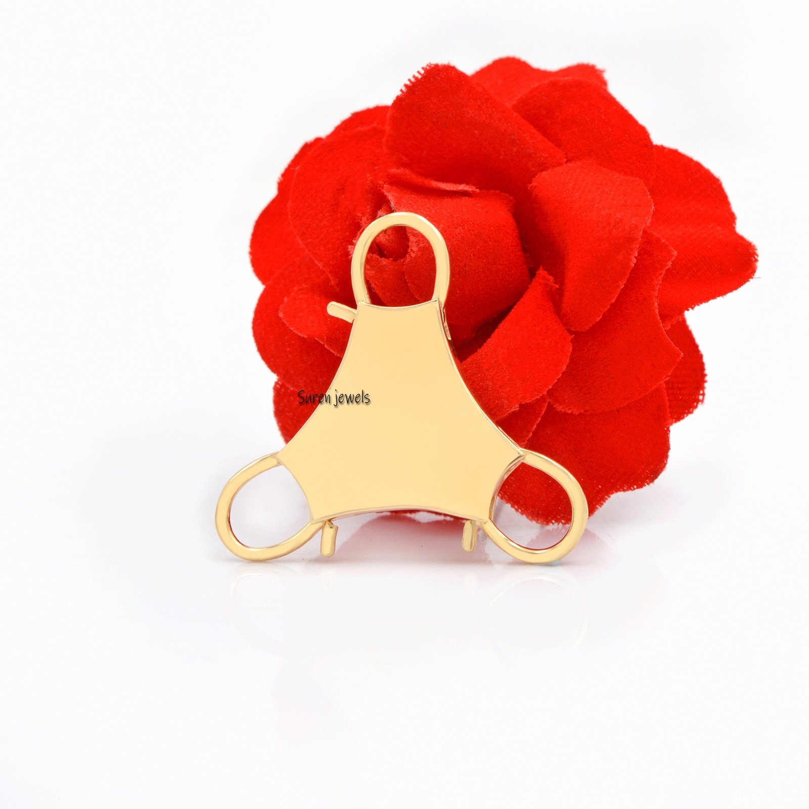 925 Silver Openable Padlock Pendant: Antique Style Jewelry (30MM) - View 2 - Suren Jewels | SKU: SJP547-SLYG-N47-18I 925 Silver Openable Padlock Pendant: Antique Style Jewelry (30MM) - View 2 - Suren Jewels | SKU: SJP547-SLYG-N47-18I