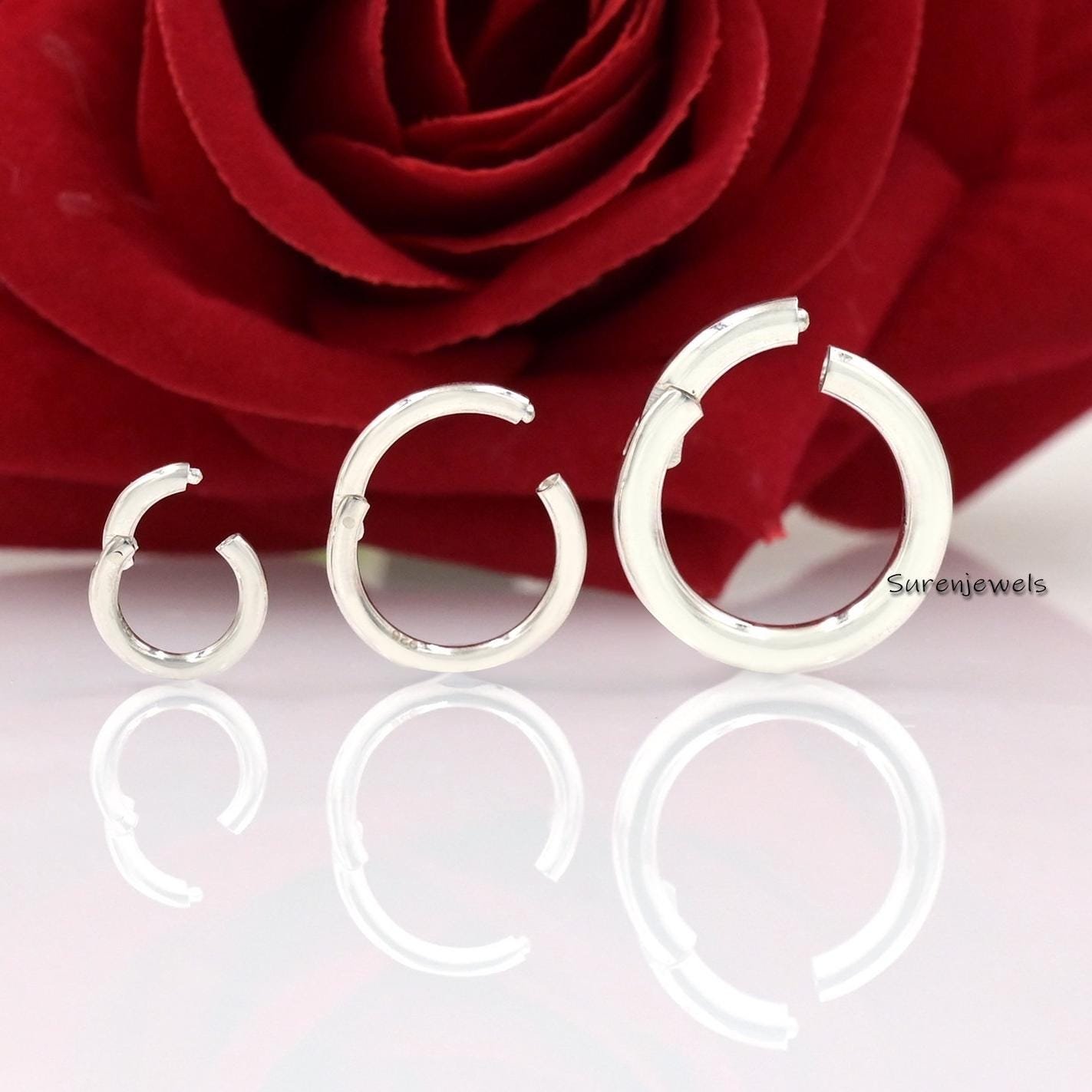 925 Sterling Silver Charm Enhancer Clasp: Multi-Charm Holder Pendant - Suren Jewels | SKU: SJP482-SLWG-10M 925 Sterling Silver Charm Enhancer Clasp: Multi-Charm Holder Pendant - Suren Jewels | SKU: SJP482-SLWG-10M
