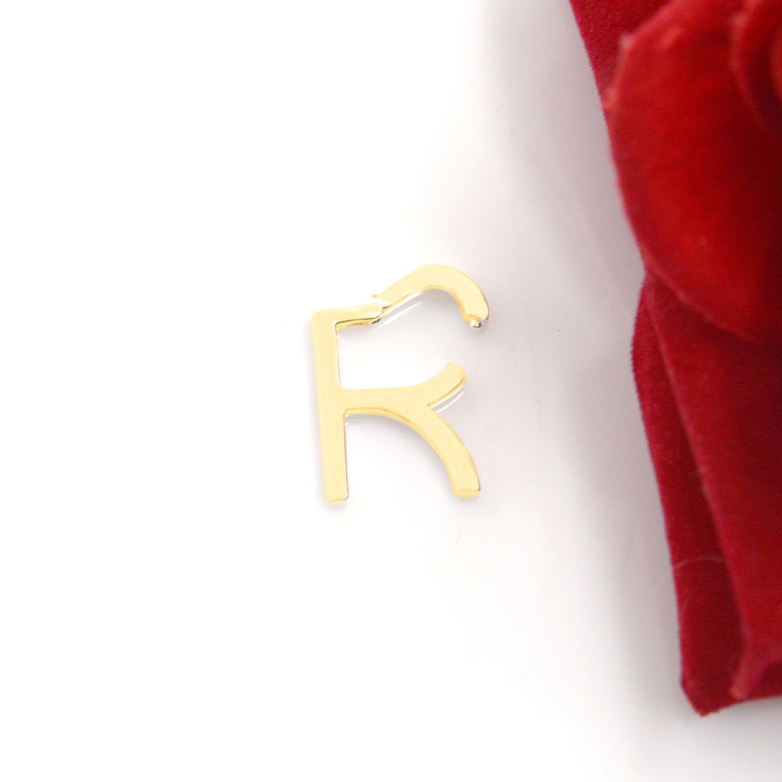 9K Gold Link Lock: Charm Holder Enhancer (18mm) - View 5 - Suren Jewels | SKU: SJP978-SLRG-S 9K Gold Link Lock: Charm Holder Enhancer (18mm) - View 5 - Suren Jewels | SKU: SJP978-SLRG-S